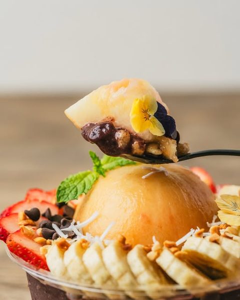 ホノルルアサイー ラグーナ店 の料理