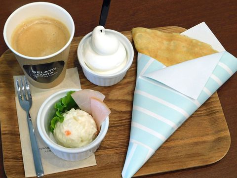 ジェラートサンタ道の駅とよはし店 の料理
